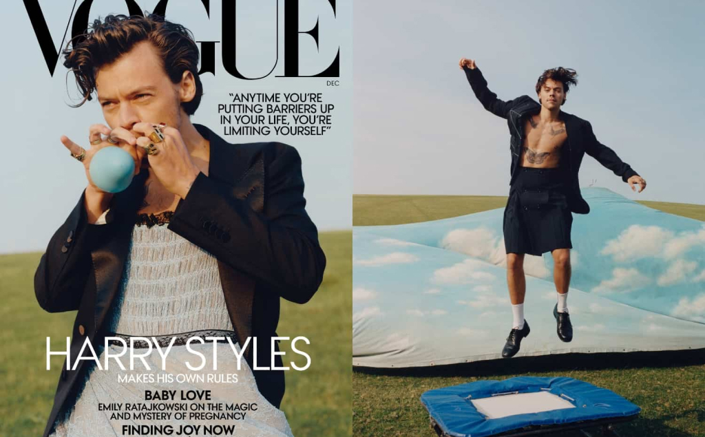 harry styles vogue