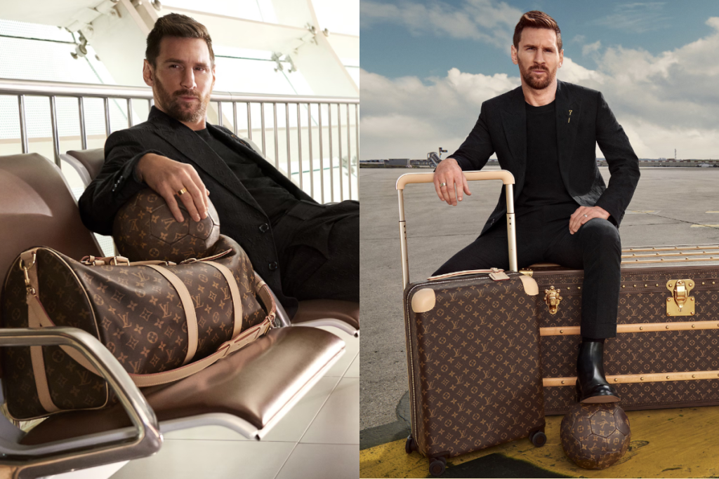 Lionel Messi Louis Vuitton 