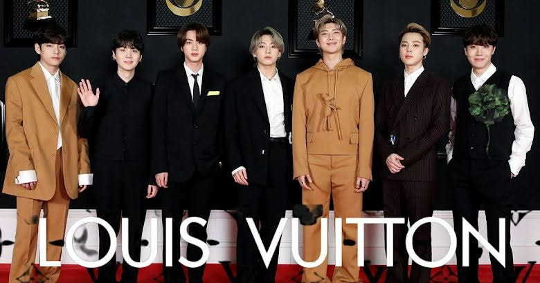 k-pop duta merek mewah