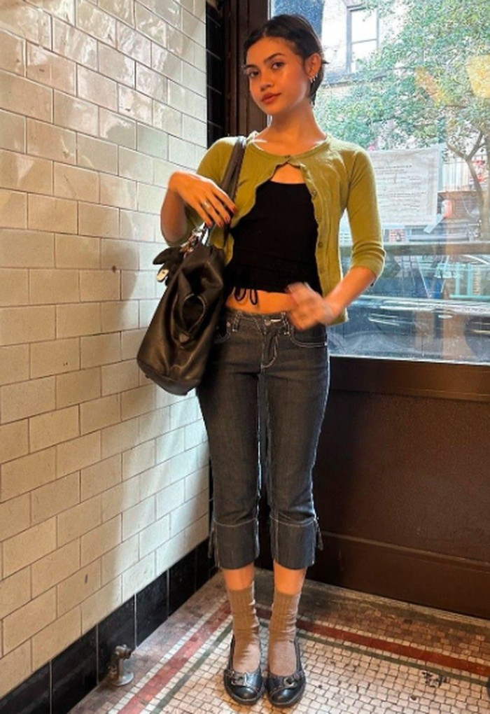 ootd capri pants