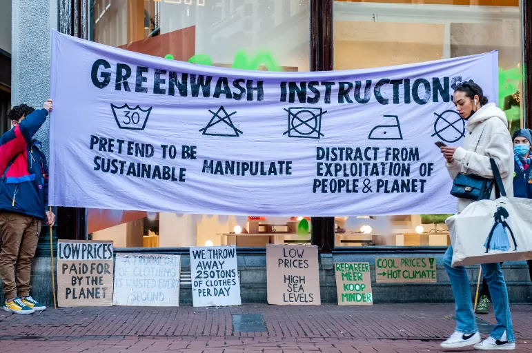 greenwashing fashion