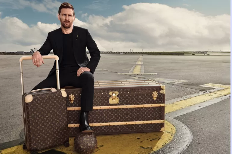 Lionel Messi Louis Vuitton