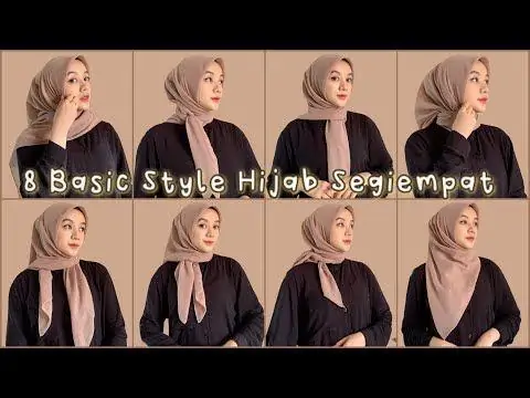 fashion jilbab segi empat