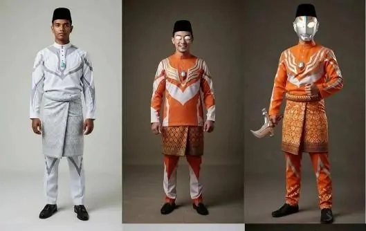 baju lebaran ultraman