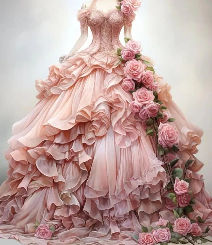 inspirasi gaun malam