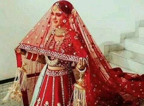 kain sari pernikahan