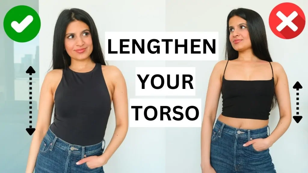 styling sesuai bentuk torso