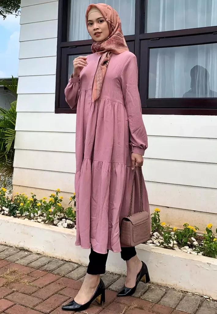 baju mauve hijab warna apa