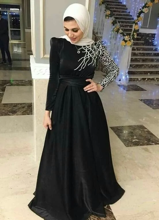 hijab untuk baju hitam