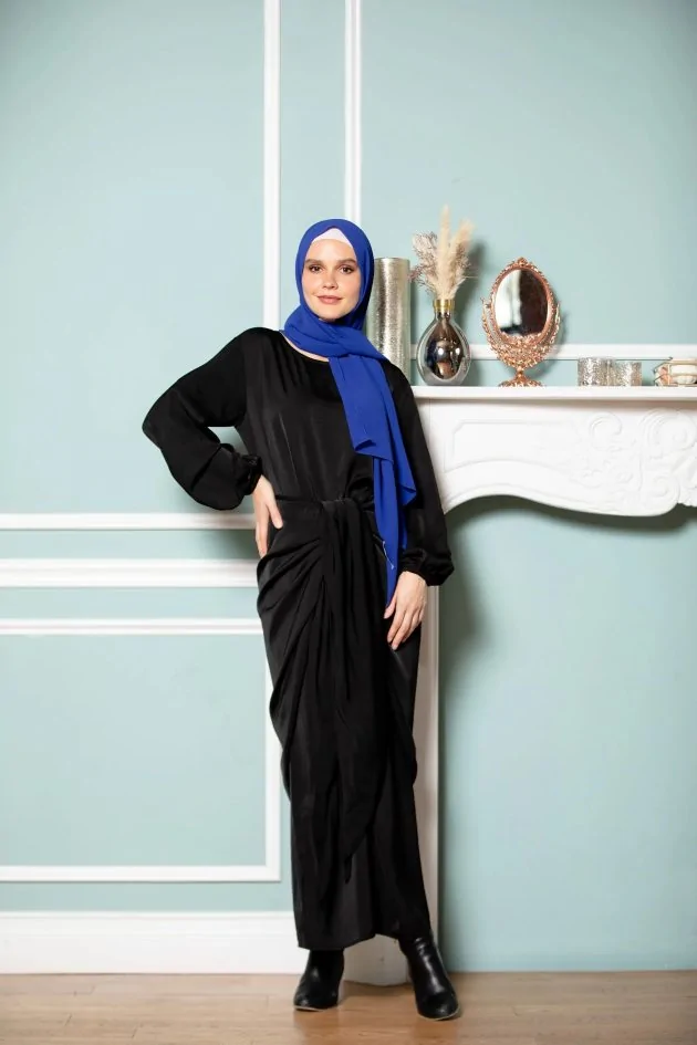 hijab untuk baju hitam