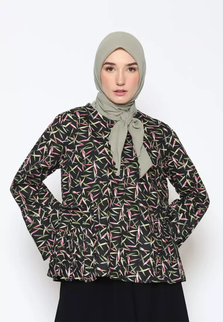 hijab untuk baju hitam