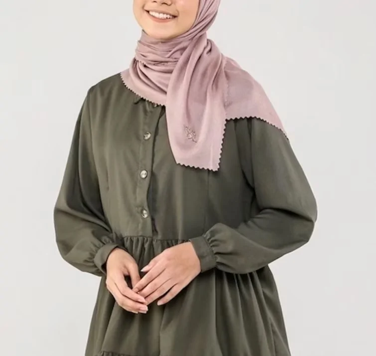 baju army cocok dengan jilbab warna apa