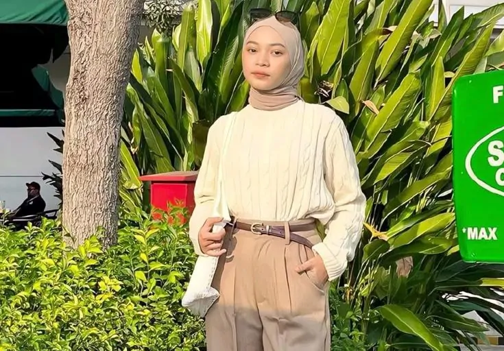 hijab yang cocok dengan baju cream