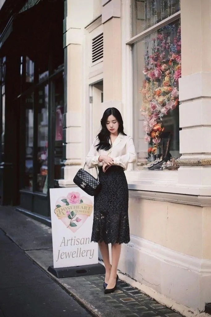 ootd monochrome